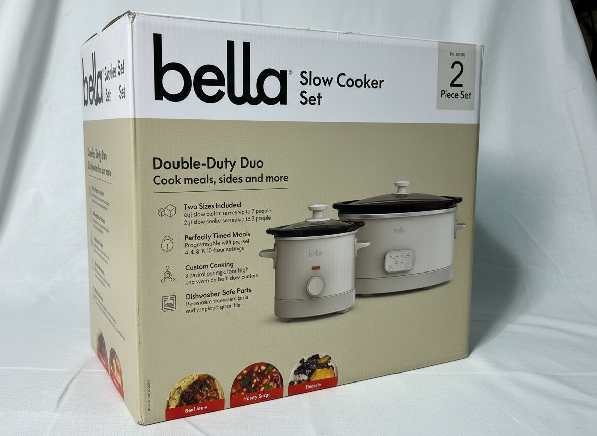 Bella Slow Cooker Set