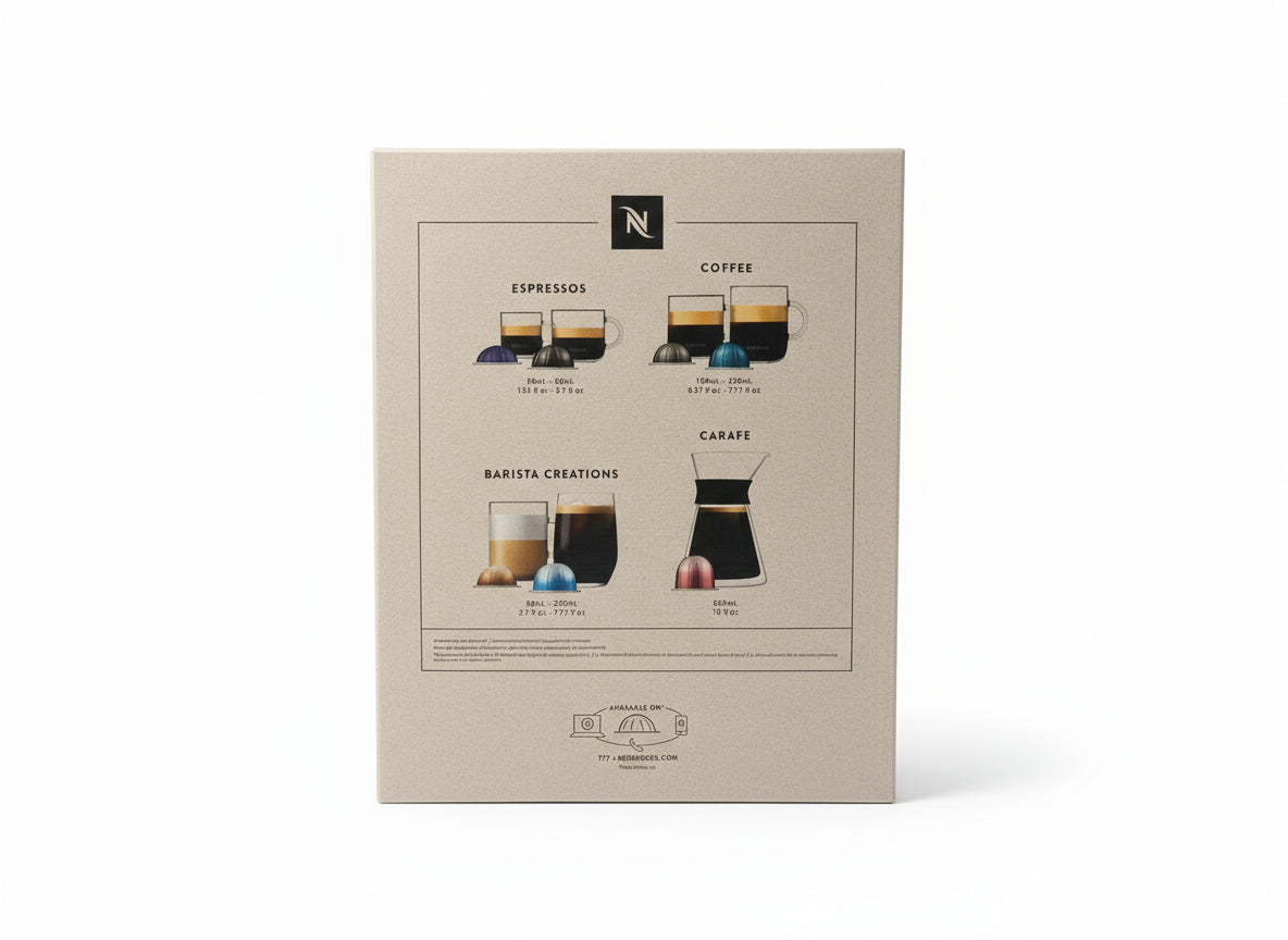 Nespresso New Vertuo Next 19-Bar, 1-Cup Black Espresso Machine