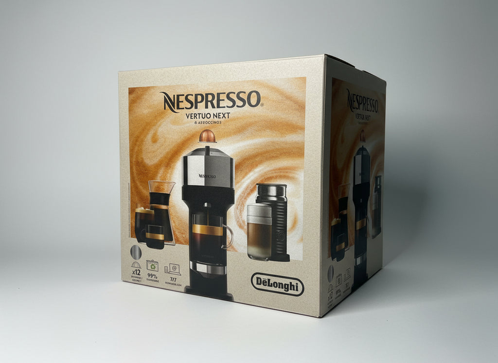 Nespresso New Vertuo Next 19-Bar, 1-Cup Black Espresso Machine